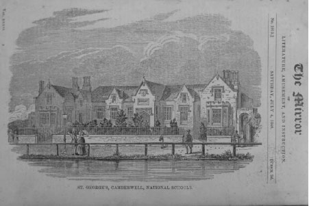 Print of the second St George's National School